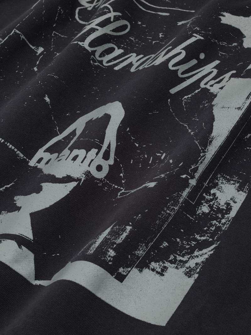 MANTO hoodie RESOLVE  - black